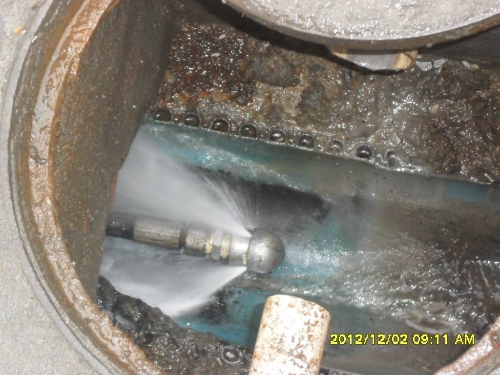 镇巴污水管道高压清洗